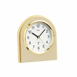 Besorgen ⌛ AMS 5197 Mineralglas, 13 X 13 Cm Funktischuhr, HolzgehäuseTischuhr 👏