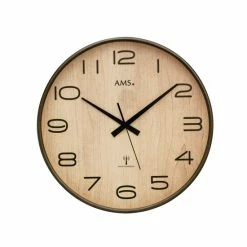 Rabatt 🧨 AMS - 01-5523 - Funkuhr - Wanduhr 🌟