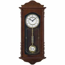 Rabatt 🧨 AMS 7013/1 Wanduhr Mit Pendel Quarz, Holzgehäuse Nussbaumfarben Lackiert 🎉 -Günstiges Ams Geschäft unnamed file 139