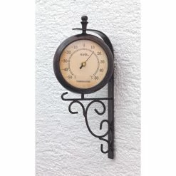 Großhandel 🤩 AMS Funk-Wanduhr, Funkwerk Und Temperaturanzeige, 18x38x10cm, 5961 😍 -Günstiges Ams Geschäft unnamed file 158