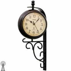 Großhandel 🤩 AMS Funk-Wanduhr, Funkwerk Und Temperaturanzeige, 18x38x10cm, 5961 😍 -Günstiges Ams Geschäft unnamed file 161