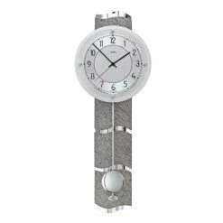 Bester Verkauf 💯 AMS Funk-Pendeluhr, Funkpendelwerk, 24x66x10cm, 5216 ❤️