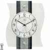 Brandneu 🔔 AMS 5538 Wanduhr Funk Funkwanduhr Analog Mit Glas Geschwungen 🌟 -Günstiges Ams Geschäft unnamed file 214