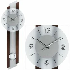 Aktion 🎉 AMS Quarz-Pendeluhr, Quarzpendelwerk, 23x62x7cm, 7207/1 🧨 -Günstiges Ams Geschäft unnamed file 233