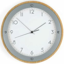 Brandneu 🌟 AMS Funk-Wanduhr, Funkwerk, D29x5cm, 5846 ⌛ -Günstiges Ams Geschäft unnamed file 266