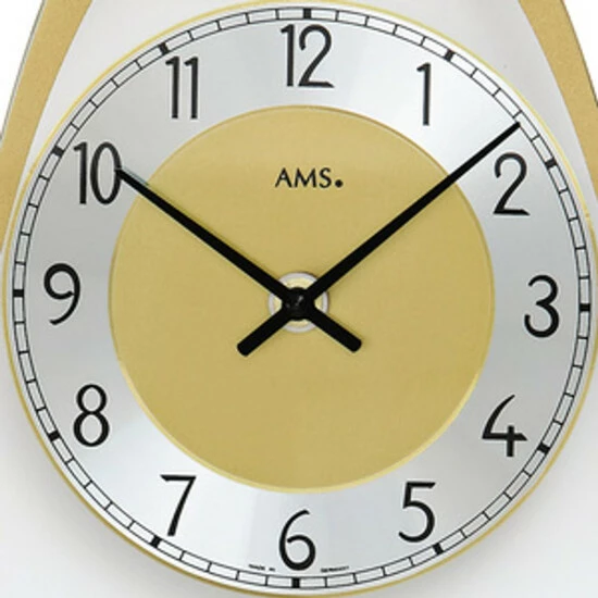 Budget 🥰 AMS Quarz-Pendeluhr, Quarz-Pendelwerk, 19x50x3cm, 7417 ✔️ 5 Budget 🥰 AMS Quarz-Pendeluhr, Quarz-Pendelwerk, 19x50x3cm, 7417 ✔️ – Bild 3