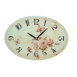 Top 10 😍 AMS Quarz-Wanduhr, Quarzwerk, 30x21x4cm, 9478 🌟