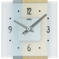 Coupon 👏 AMS Quarz-Wanduhr, Quarzwerk, 22x36x5cm, 9248 🔔 -Günstiges Ams Geschäft unnamed file 351