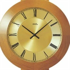 Bester Verkauf 👍 AMS Funk-Pendeluhr, Funkpendelwerk., 25x60x10cm, 5132/9 🎉 -Günstiges Ams Geschäft unnamed file 363