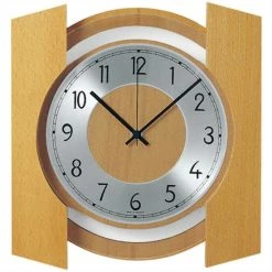 Brandneu 🛒 AMS Funk-Wanduhr, Funkwerk, 27x27x5cm, 5869/18 🥰