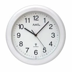 Bestpreis 🤩 AMS Funk-Wanduhr, Funkwerk, D30x5cm, 5957 🌟