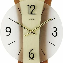 Bestpreis 🛒 AMS Quarz-Wanduhr, Quarzwerk, 23x43x6cm, 9396 🎉 -Günstiges Ams Geschäft unnamed file 459