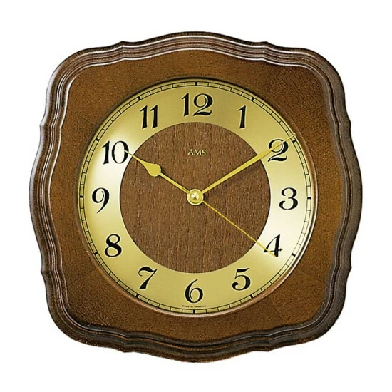 Budget 😉 AMS Funk-Wanduhr, Funkwerk, 26x26x5cm, 5862/1 ✨ 3 Budget 😉 AMS Funk-Wanduhr, Funkwerk, 26x26x5cm, 5862/1 ✨