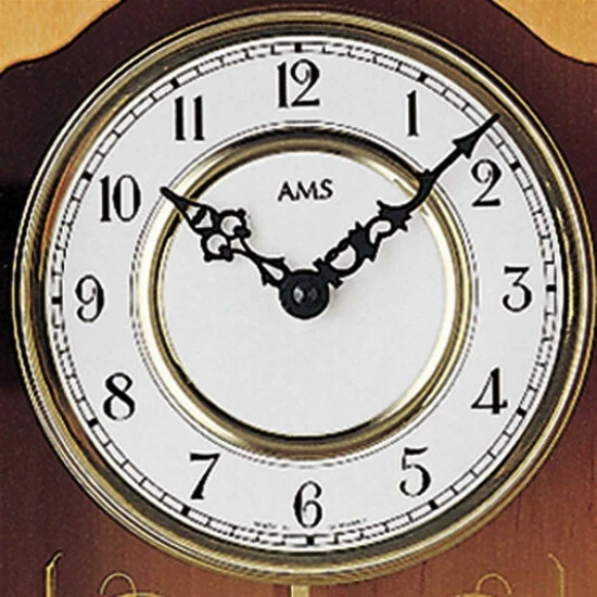 Top 10 🛒 AMS 7013/16 Wanduhr Quarz Mit Pendel Holz Erle Pendeluhr 🎁 4 Top 10 🛒 AMS 7013/16 Wanduhr Quarz Mit Pendel Holz Erle Pendeluhr 🎁 – Bild 2