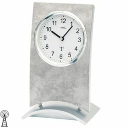 Großhandel 🤩 AMS 5158 Tischuhr Funk Antik-Optik Mit Aluminium 🛒