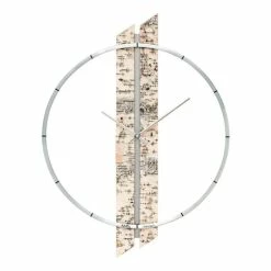 Top 10 🎉 AMS 9604 Wanduhr Quarz Analog Holz Birke-Optik Mit Aluminium-Ring Modern 🥰