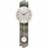 Auslauf 🤩 AMS 5323 Wanduhr Funk Funkwanduhr Mit Pendel Pendeluhr Holzoptik Grau 😀 -Günstiges Ams Geschäft unnamed file 515