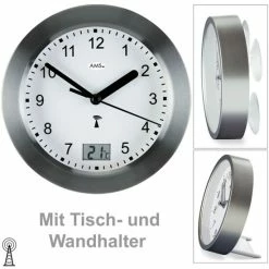 Am billigsten 🌟 AMS Funk-Wanduhr, Funkwerk, D17x6cm, 5925 😀 -Günstiges Ams Geschäft unnamed file 526