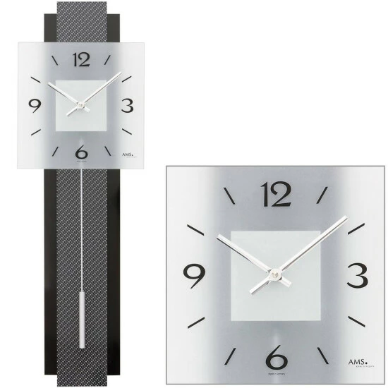 Angebote 😀 AMS Quarz-Pendeluhr, Quarzpendelwerk, 22x68x7cm, 7313 🧨 5 Angebote 😀 AMS Quarz-Pendeluhr, Quarzpendelwerk, 22x68x7cm, 7313 🧨 – Bild 3