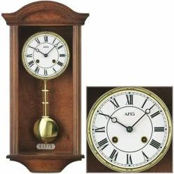 Auslauf 🛒 AMS 614/1 Regulateur Regulator Mit Pendel Holz Nussbaum Farben Pendeluhr 👏 -Günstiges Ams Geschäft unnamed file 608