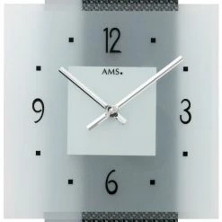 Billig 🧨 AMS Quarz-Wanduhr, Quarzwerk, 22x36x5cm, 9243 ⭐ -Günstiges Ams Geschäft unnamed file 612
