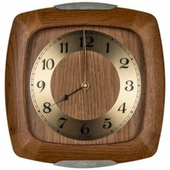 Brandneu 😍 AMS 5804/4 Wanduhr Funk Funkwanduhr Analog Holz Eiche Massiv 🛒 -Günstiges Ams Geschäft unnamed file 630