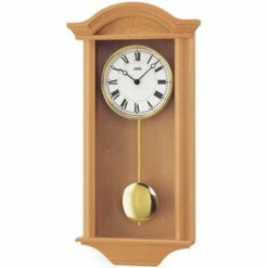 Schlussverkauf 😀 AMS 990/16 Wanduhr Mit Pendel Quarz, Massivholz Erle 🥰 -Günstiges Ams Geschäft unnamed file 672