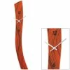 Angebote 🛒 AMS 9455 Wanduhr Quarz Orange, Geschwungenes Und Bedrucktes Mineralglas 🧨 -Günstiges Ams Geschäft unnamed file 711
