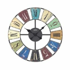 Aktion 👍 AMS Quarz-Wanduhr, Quarzwerk, D50x3cm, 9465 🤩