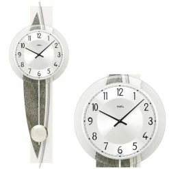 Am billigsten ✨ AMS 7456 Wanduhr Quarz Mit Pendel Silbern Holz Pendeluhr Mit Naturstein ❤️ 6 Am billigsten ✨ AMS 7456 Wanduhr Quarz Mit Pendel Silbern Holz Pendeluhr Mit Naturstein ❤️ -Günstiges Ams Geschäft unnamed file 740