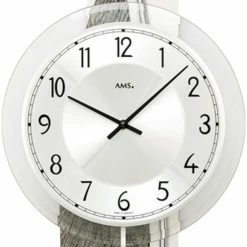 Am billigsten ✨ AMS 7456 Wanduhr Quarz Mit Pendel Silbern Holz Pendeluhr Mit Naturstein ❤️ 7 Am billigsten ✨ AMS 7456 Wanduhr Quarz Mit Pendel Silbern Holz Pendeluhr Mit Naturstein ❤️ -Günstiges Ams Geschäft unnamed file 741