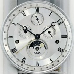 Billig 🥰 AMS 3633 Regulateur Regulator Mit Pendel Mechanisch Silbern Mit Aluminium 👏 -Günstiges Ams Geschäft unnamed file 747