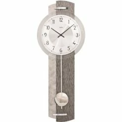 Blitzangebot 😀 AMS 7463 Wanduhr Quarz Mit Pendel Pendeluhr In Antik-Optik 🛒