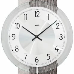 Blitzangebot 😀 AMS 7463 Wanduhr Quarz Mit Pendel Pendeluhr In Antik-Optik 🛒 -Günstiges Ams Geschäft unnamed file 762