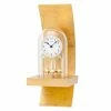 Großhandel 🌟 AMS 7443 Wanduhr Mit Drehpendel Wand-Jahresuhr Drehpendeluhr Quarz Golden 🧨