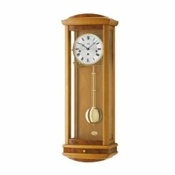 Neu ⭐ AMS 2607/9 Regulateur Regulator Mit Pendel Mechanisch Holz Kirschbaum Farben ⌛