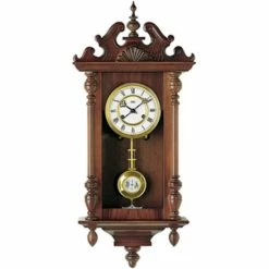 Neu ⌛ AMS 617/1 Regulateur Regulator Mit Pendel Holz Nussbaum Farben Pendeluhr 👏 -Günstiges Ams Geschäft unnamed file 841