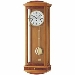 Neu ✔️ AMS 607/9 Regulateur Mit Pendel Holzgehäuse Kirschbaumfarben Lackiert 👍 -Günstiges Ams Geschäft unnamed file 855