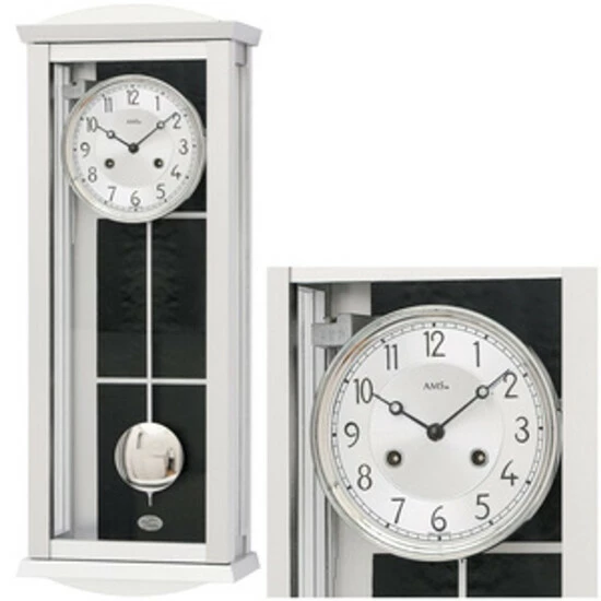 Aktion 😍 AMS 2752 Regulateur Regulator Mit Pendel Mechanisch Holz Mit Schiefer 👍 4 Aktion 😍 AMS 2752 Regulateur Regulator Mit Pendel Mechanisch Holz Mit Schiefer 👍 – Bild 2