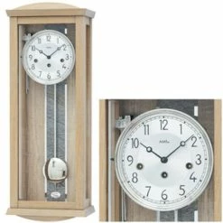 Großhandel 😉 AMS 2746 Regulateur Regulator Mit Pendel Mechanisch Holz Eiche Pendeluhr 🛒