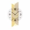 Billig 👏 AMS 9643 27 X 45 X 6 Cm Holzgehäuse Antik/GoldWanduhr 👏